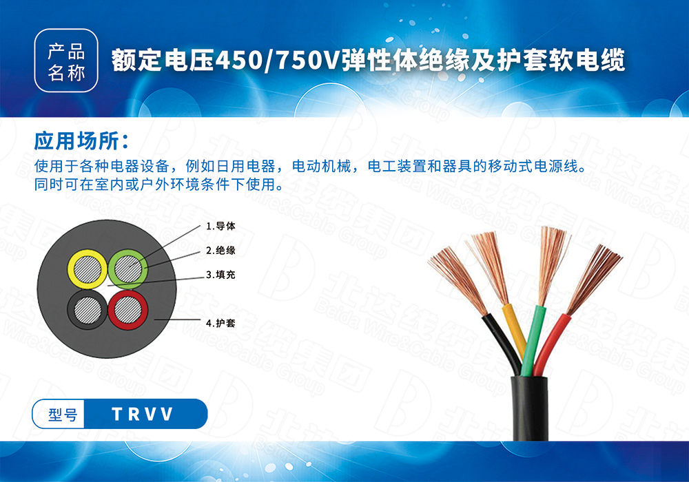 特种电缆系列TRVV